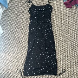 Black and White Urban Slip dress